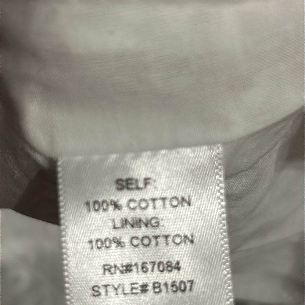 White Eyelet Fontalina Blouse - Picture 7 of 11